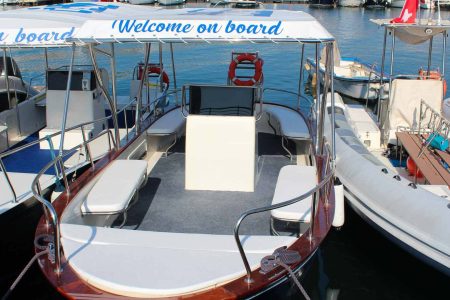 Boat tours of the Cilento coast departing from Agropoli (April to October)