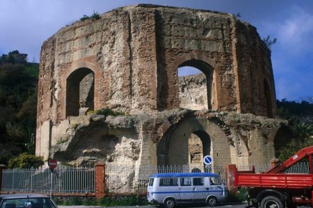 The Temple of Venus, an ancient spa complex in Baia