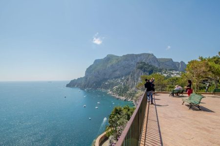 Belvedere Tragara, the terrace of Capri