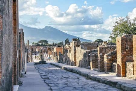 Excursion to Pompeii departing from Naples including entrance fee and transfer