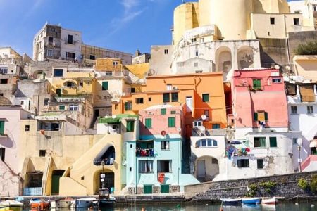 Tour of the island of Procida with bathing stop
