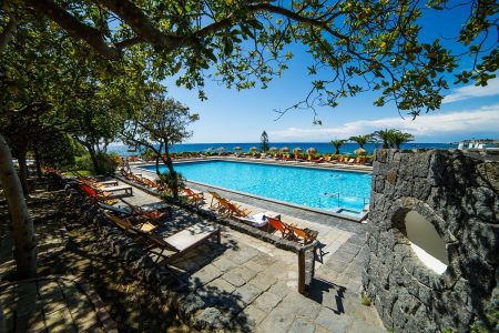 Full day at Ischia's Giardini Poseidon spa including ferry ticket, transfer and park entrance