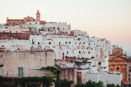 Tour di gruppo a Ostuni, Locorotondo e Polignano in partenza da Bari con degustazione di olio